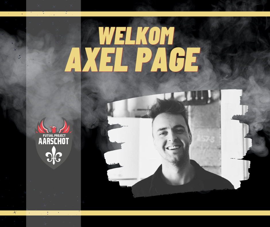 Welkom Axel!
